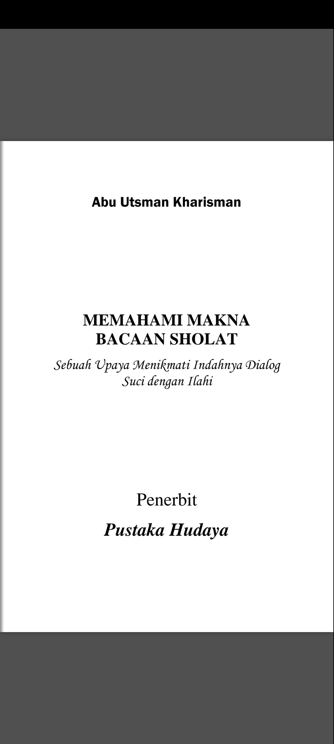 Memahami Makna Bacaan Sholat